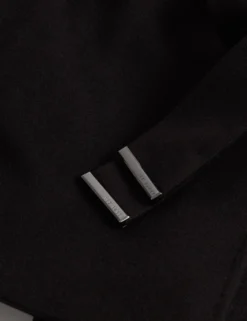 Short Belted Wool Wrap Coat