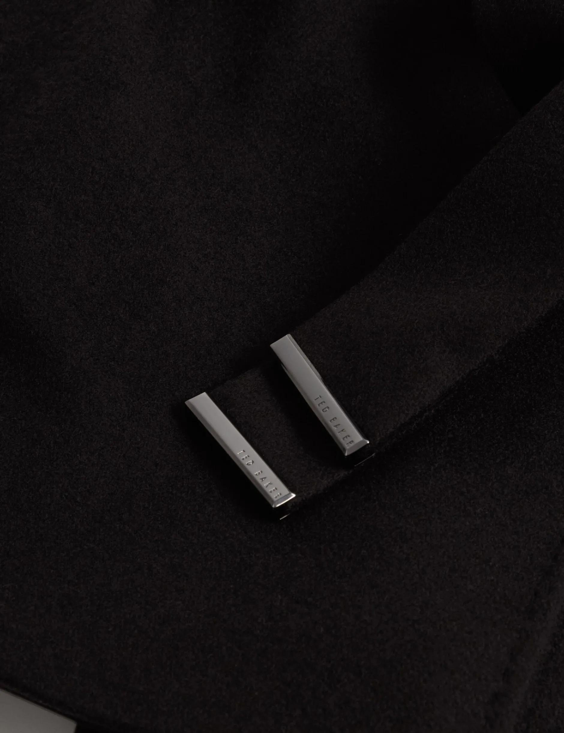 Short Belted Wool Wrap Coat