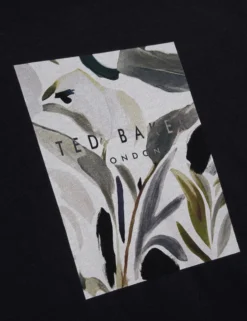 Short Sleeve Box Print Graphic T-Shirt