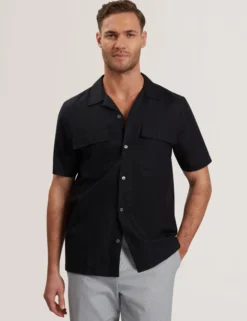 Short Sleeve Regular Fit Double Pocket Shirt