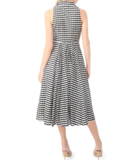 Sleeveless Shirt Dress