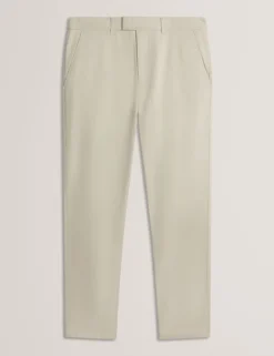 Slim Fit Cotton Blend Chinos