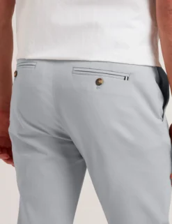 Slim Fit Cotton Blend Chinos