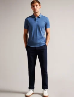 Slim Fit Pure Cotton Polo Shirt