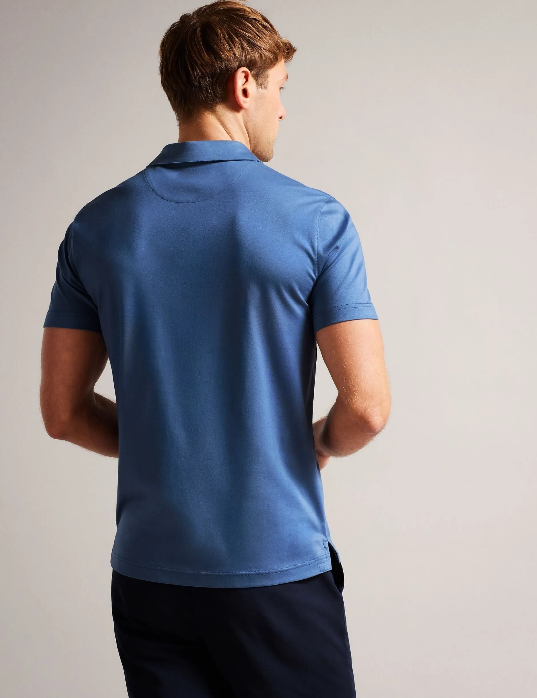 Slim Fit Pure Cotton Polo Shirt
