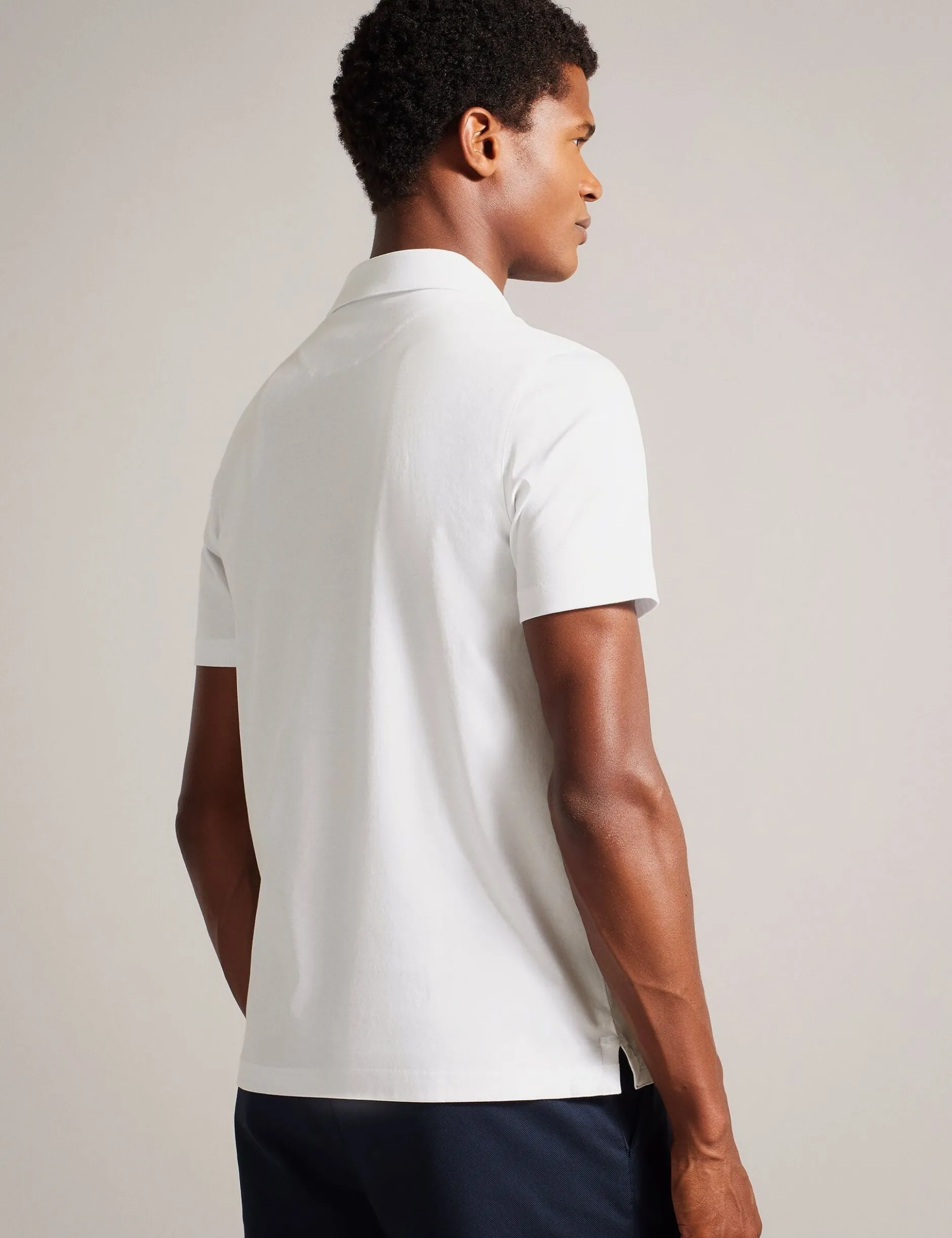 Slim Fit Pure Cotton Polo Shirt