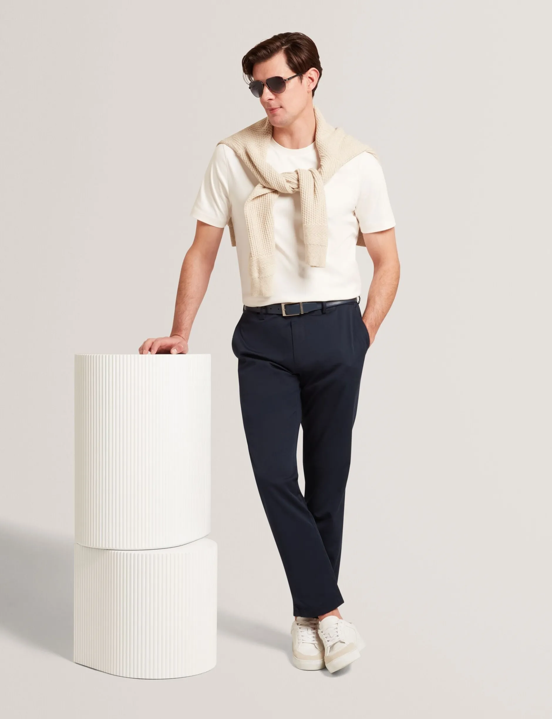 Slim Fit Stretch Cotton Chinos
