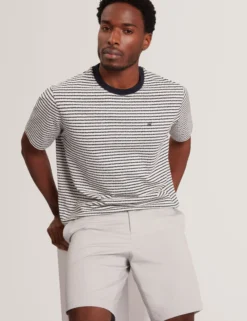 Slim Leg Stretch Cotton Chino Shorts