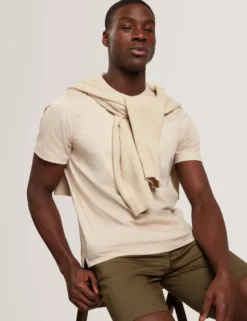 Soft Touch Cotton Crew Neck T-Shirt