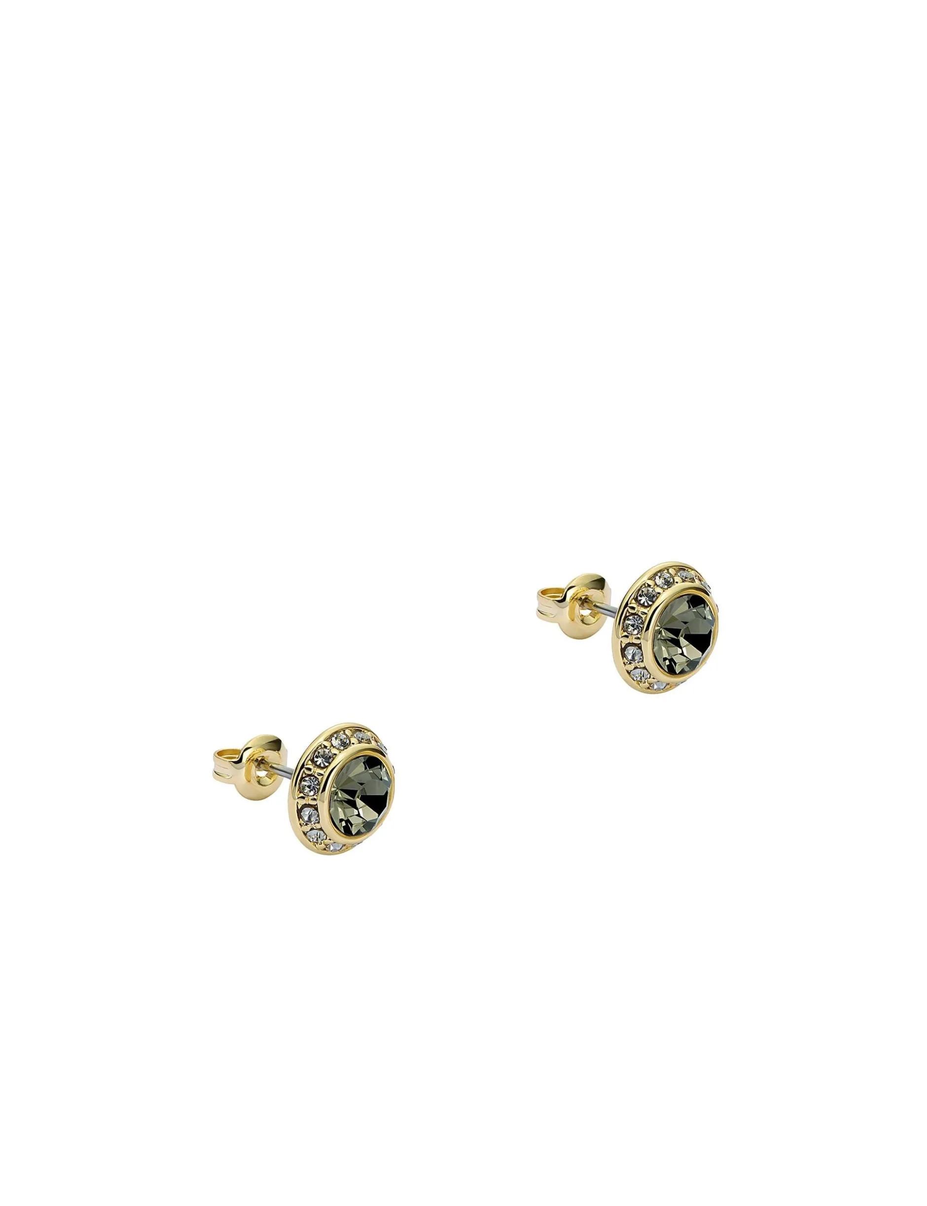 Solitaire Sparkle Crystal Stud Earrings