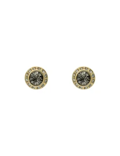 Solitaire Sparkle Crystal Stud Earrings