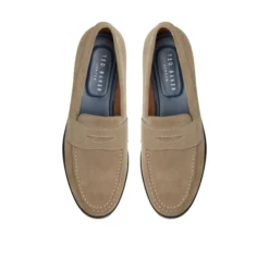 Suede Penny Loafers