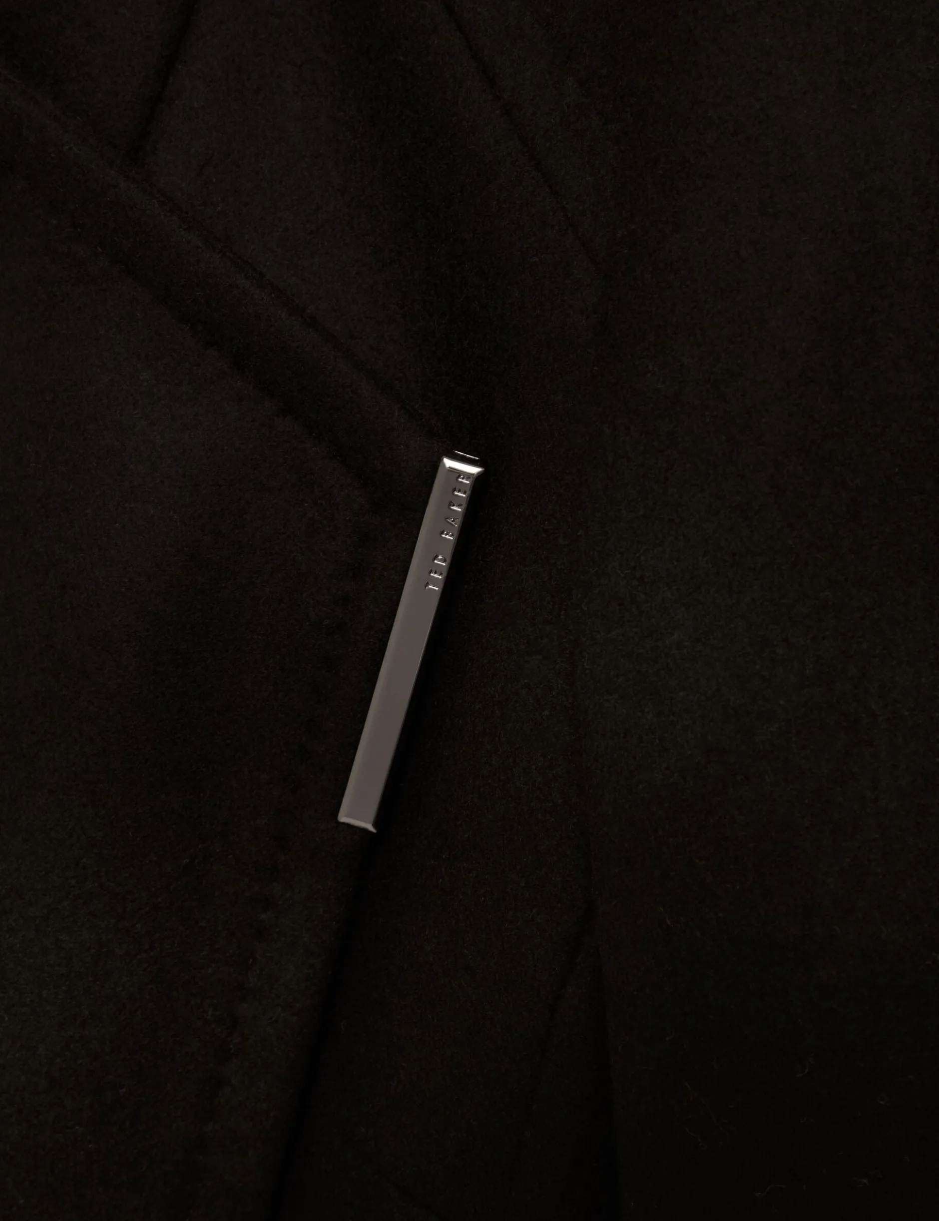 Tailored Cropped Wool Wrap Jacket