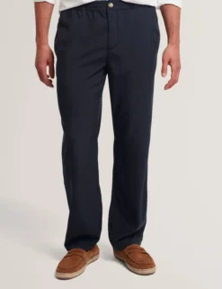 Tapered Leg Woven Pull-On Trousers