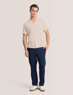 Textured Camp Shirt
