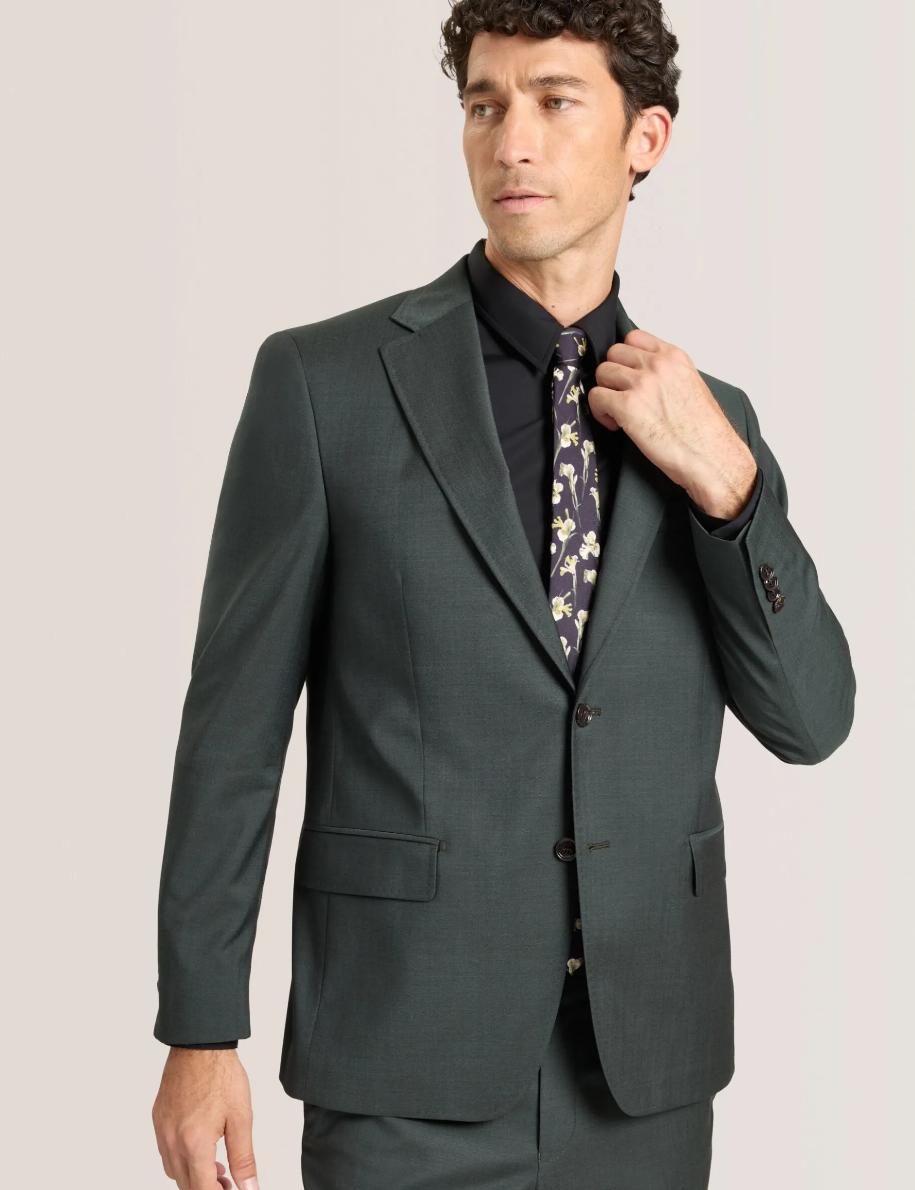 Twill Suit Jacket