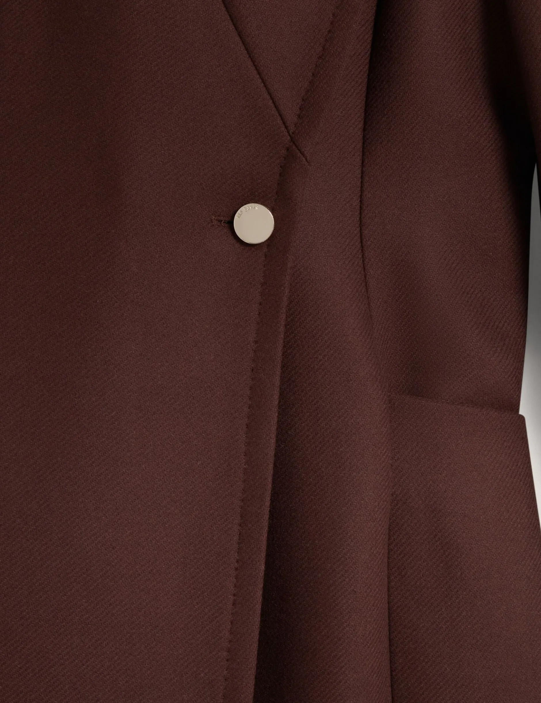 Wool Rich Hourglass Longline Wrap Coat