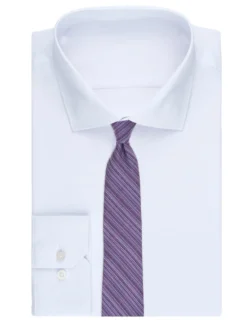 Woven Stripe Silk Tie